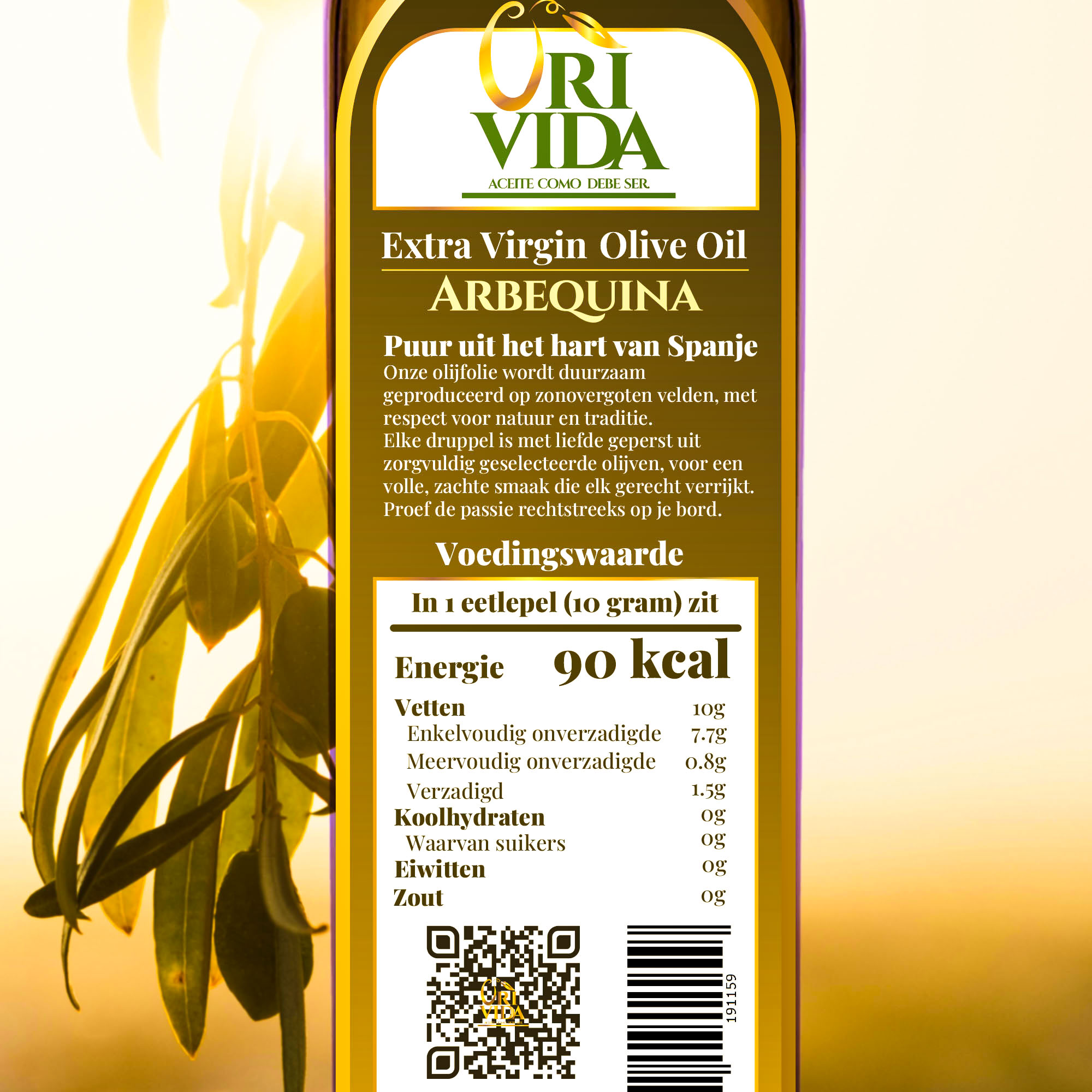 Orivida Extra Virgin Arbequina - Afbeelding 4