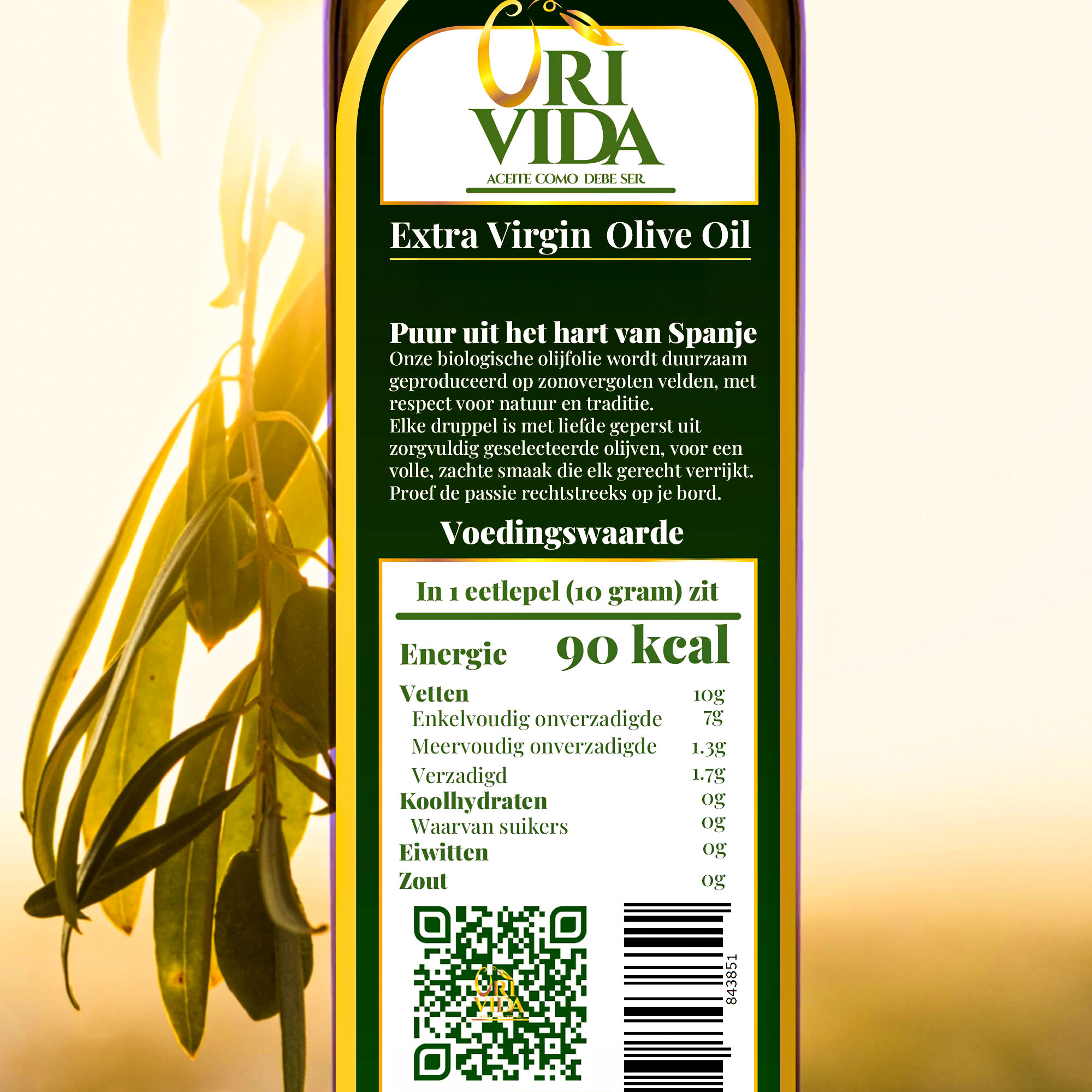Orivida Extra Virgin olijfolie - Afbeelding 3